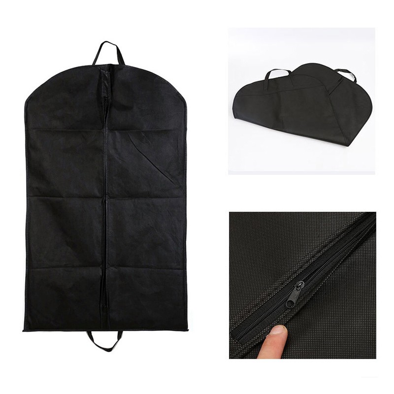 Suit & Garment bag Dress Cover/Storage/Travel Bag dust proof Breathable Black gallery