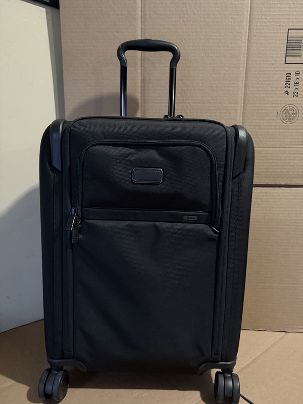 TUMI Alpha 4 Large Dual Access Expandable Carry On Black Ballistic Nylon gallery