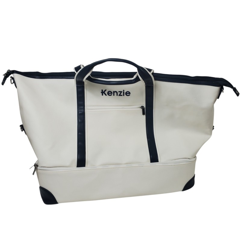 Mark & Graham Terminal 1 Expandable Travel Tote Mono “Kenzie”