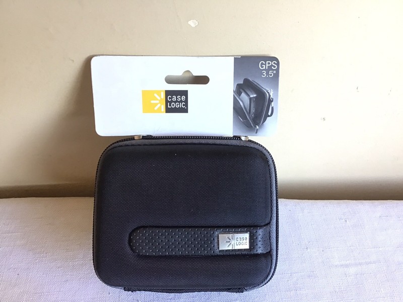 New With Tag Case Logic Consumer Electronic GPS 3.5″ Black Fabric Case GPSP3