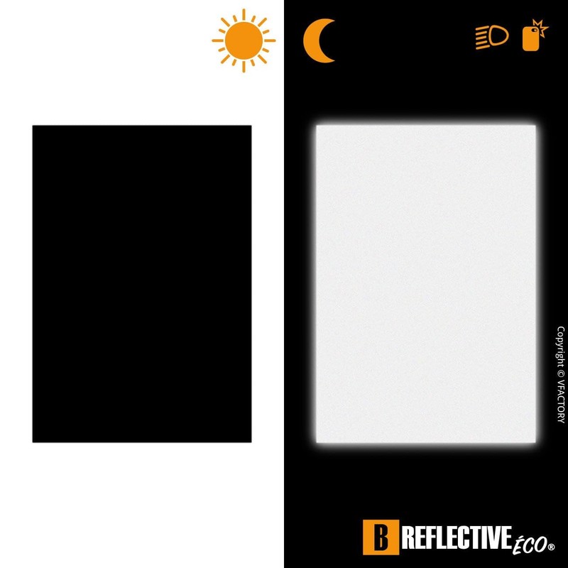 , (2 Pack Reflective DIY kit, Night Visibility Safety, Universal Adhesive for... gallery