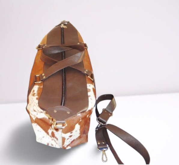 Carry All Leather Weekender Luggage Duffel Road Trip Large Overnight Camping Bag gallery