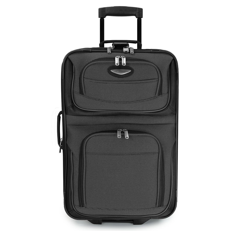 Travel Select Amsterdam Softside Expandable Rolling 21″ Carry-on Luggage, NEW