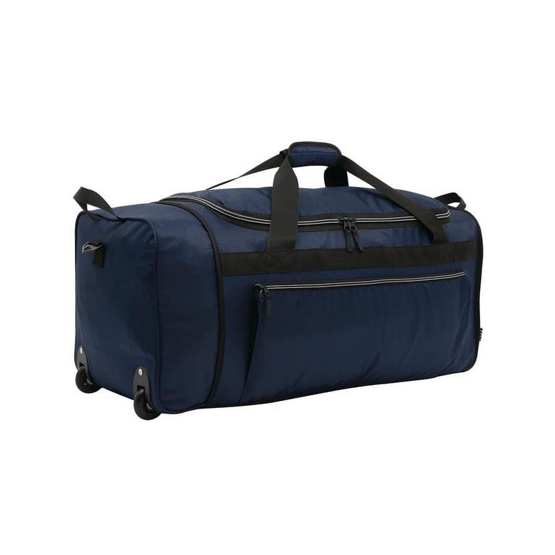 Large Collapsible Rolling Duffel Bag Travel Gym Camping Smooth Wheels Storage US