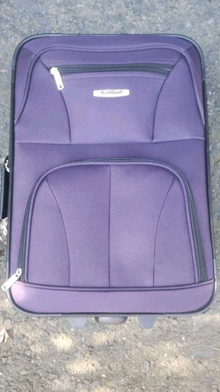 ROCKLAND PASADENA SOFTSIDE EXPANDABLE WHEELIE LUGGAGE, CARRY-ON 20-INCH – Purple