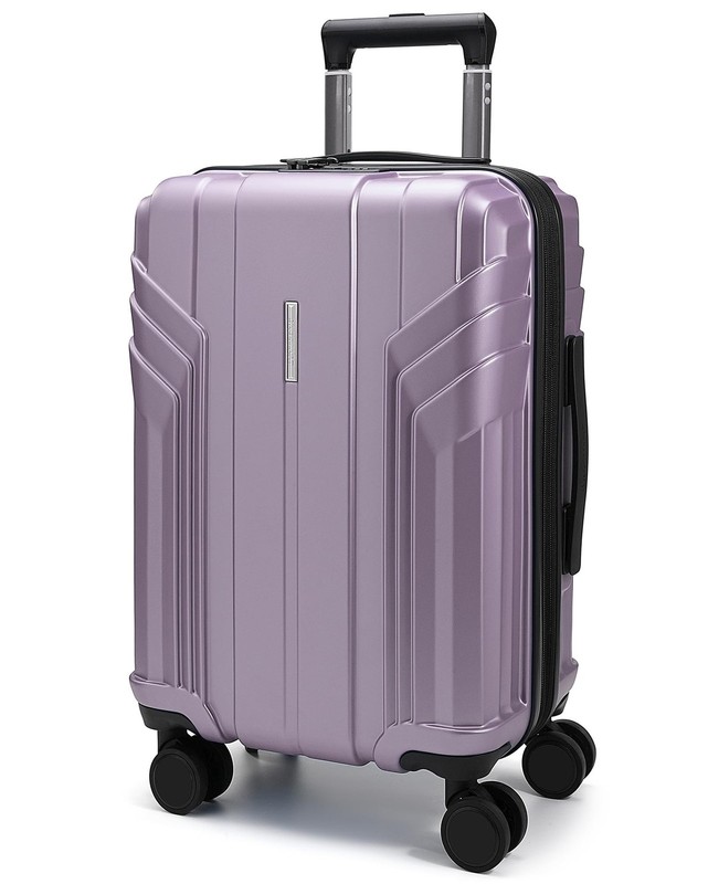 BAGSMART Expandable Carry On 20 Inch, Lavender Purple