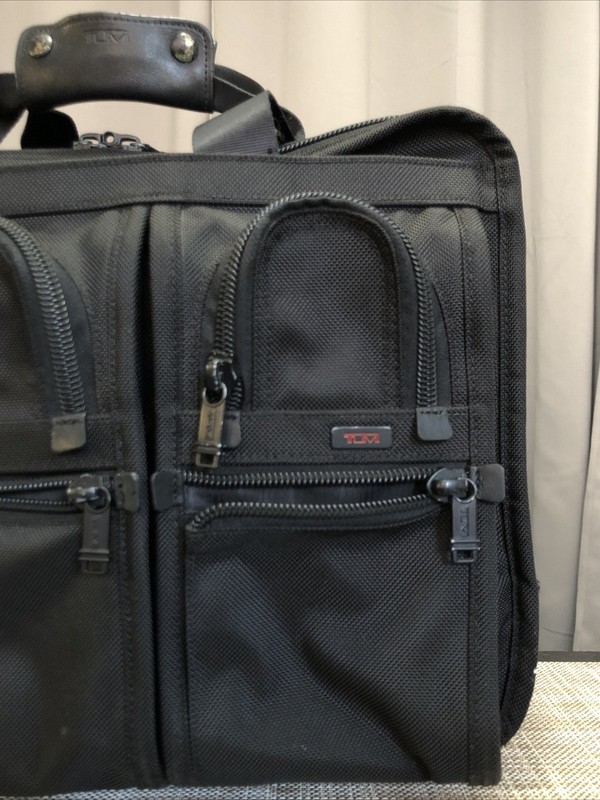 Classic TUMI Expandable Wheeled Executive Briefcase w/Additions - 26104DH gallery