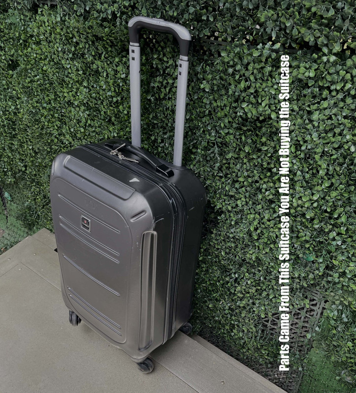 OEM Tag Gateway Logo Spinner Travel Suitcase Luggage Telescope Handle Part Plate gallery