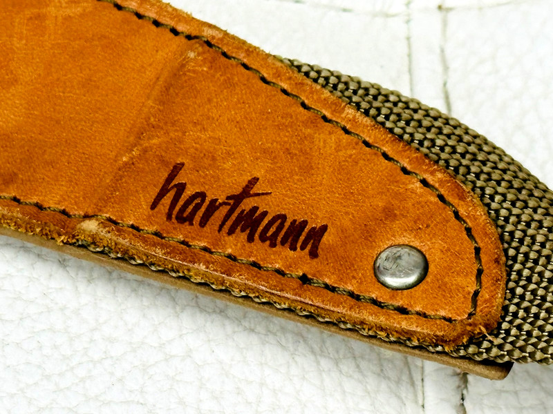 Hartmann Shoulder Leather Replacement STRAP BELT ONLY for Travel Luggage/Bag 53" gallery