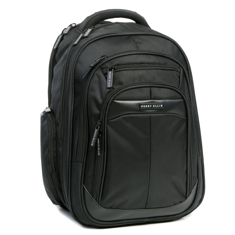 Perry Ellis M140 Business Laptop Backpack Fits Under 15-Inch Laptop and Noteb…