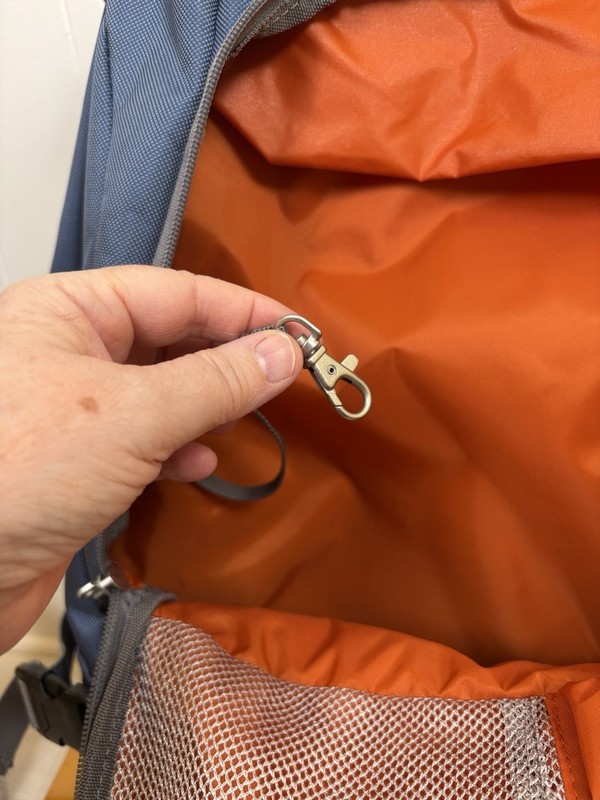 eBags Backpack Professional Weekender Blue/Grey Carry‑On Travel Laptop Bag-NWOT gallery