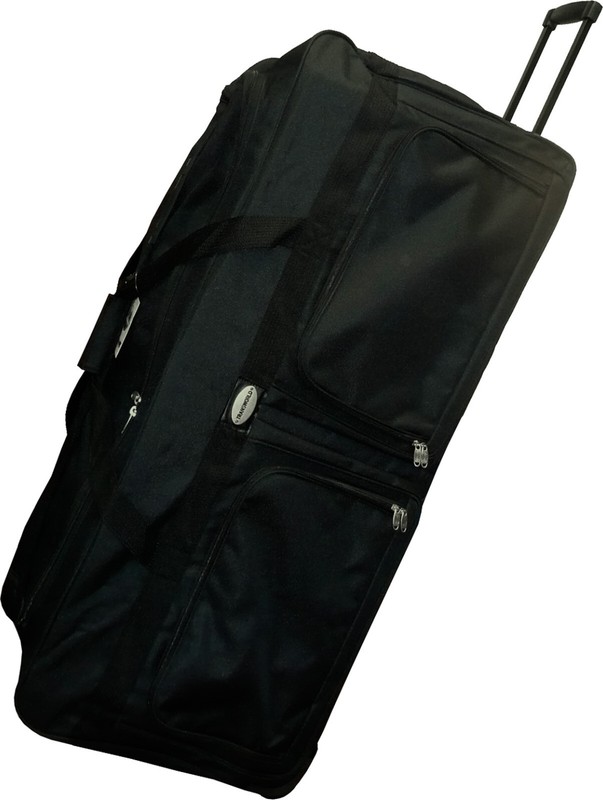 42″ Heavy Duty Polyester Rolling Duffel Bag Wheeled Luggage Suitcase
