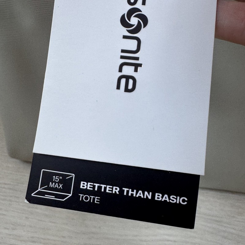 Samsonite Better Than Basic Weekender Tote Bag Limestone Grey gallery