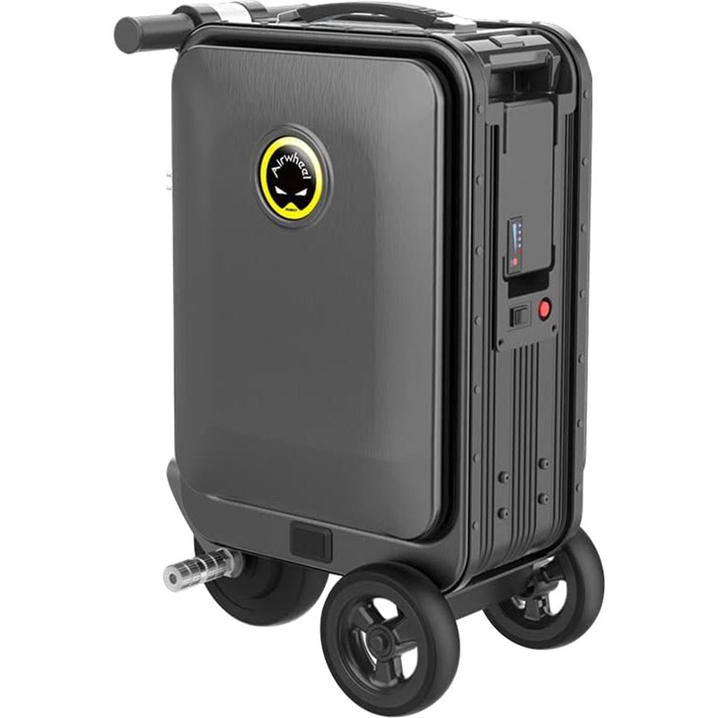 Airwheel Smart Rideable Suitcase Electric Luggage Scooter For Travel Open Box gallery