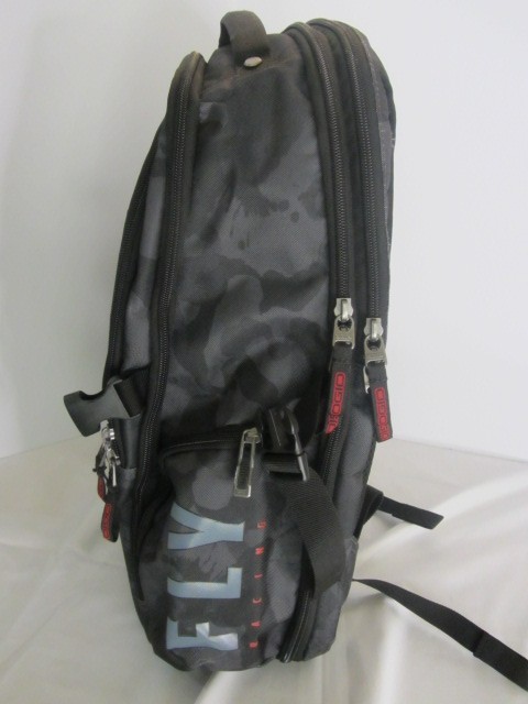 OGIO Fly Racing Backpack Black Grey Luggage Carry-On Check Point Friendly gallery