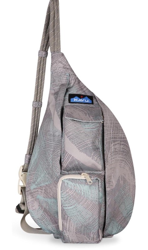 KAVU Mini Rope Sling Bag Pastel Paint Crossbody Travel Backpack NWT Outdoor