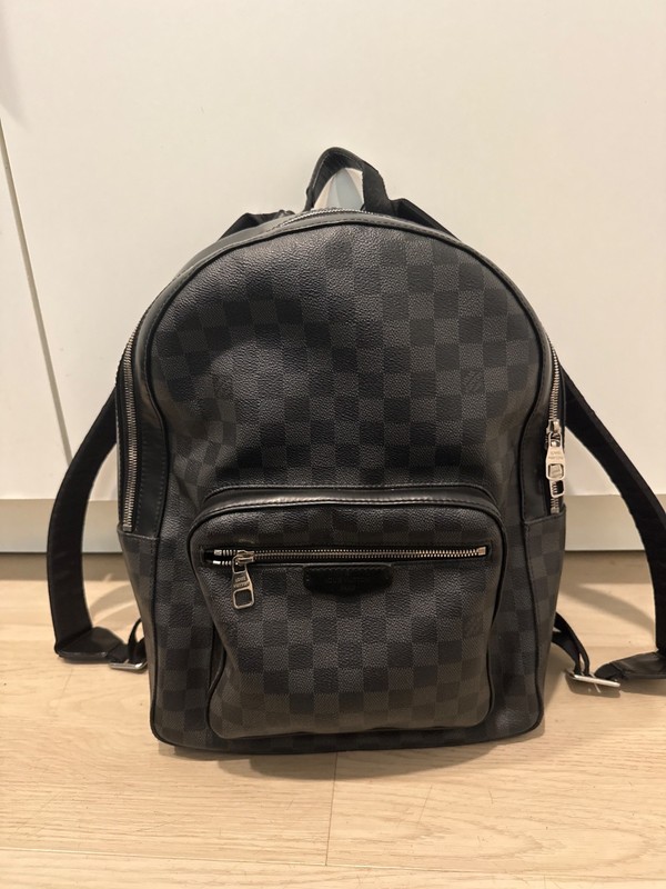 LOUIS VUITTON Backpack Josh Damier Graphite