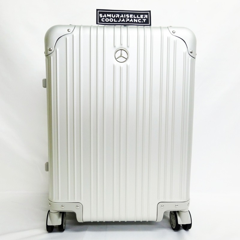 Mercedes Benz Original Aluminum Suitcase 32L Novelty Japan Fast Shipping NEW