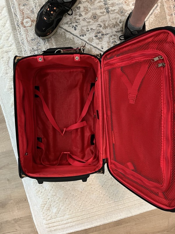 Leopard Cheetah Pattern Victoria Secret animal print carry on luggage gallery