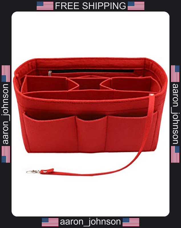 LEXSION Felt Insert Bag Organizer Bag In Bag For Handbag Purse Organizer Fits