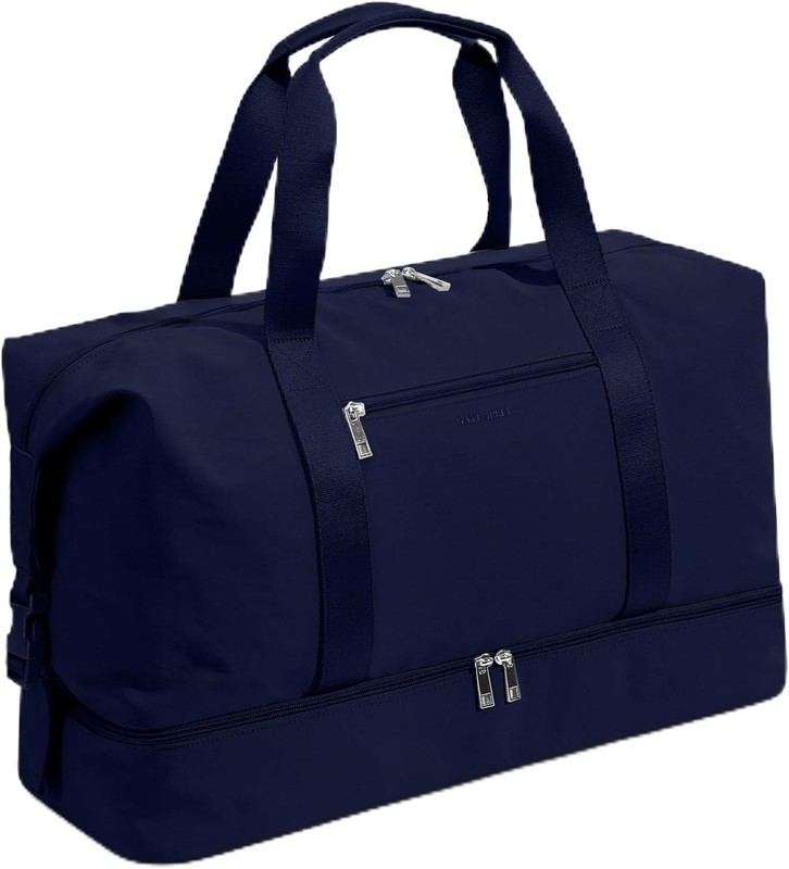 21 Inch Large Travel Duffel Bag Set with Shoe Compartment, Heavy-Duty nylon Carr