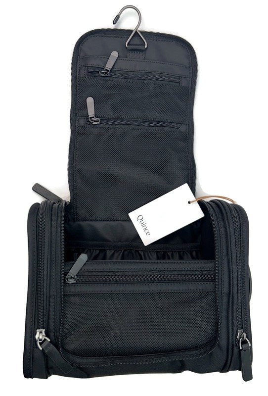 Quince Voyage Nylon Hanging Toiletry Case Water Repellent Travel Gym Organizer gallery