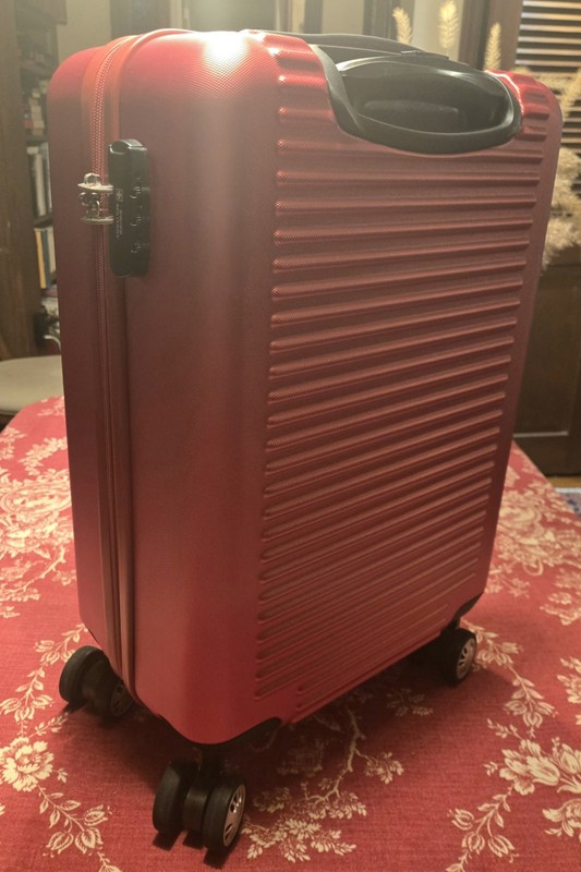 Swiss Military Carry-On Spinner In Red - NEW gallery