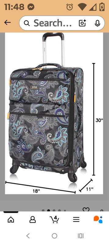 Designer Lucas Suitcase
