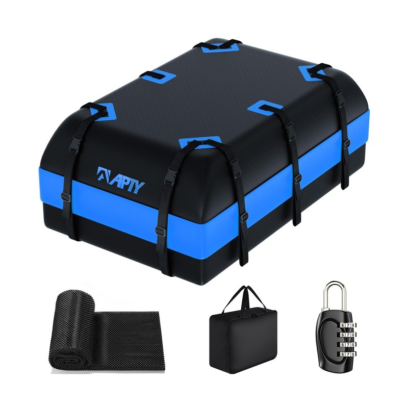 21 Cubic Feet Car Rooftop Cargo Bag , Soft Roof Top Luggage Bag for Al…