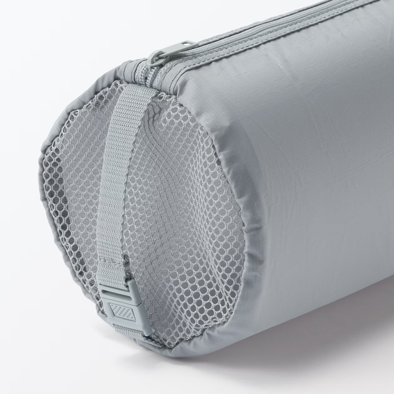 New Muji Polyester foldable Sorting Case Cylindrical Gray Color With 2 Size S/M gallery