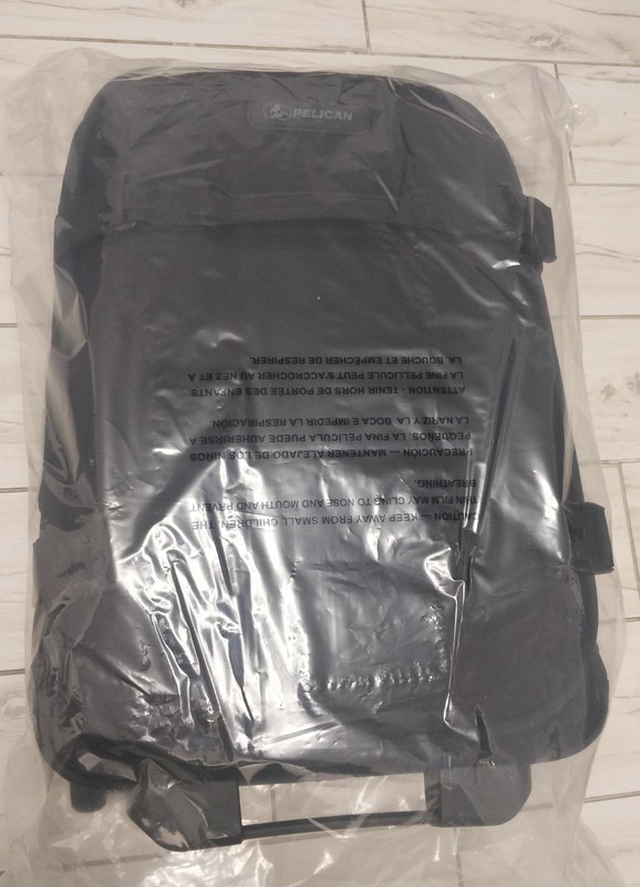 Pelican AEGIS Carry-On Rolling Hybrid Duffel (Black, 22") - NEW - Free Ship