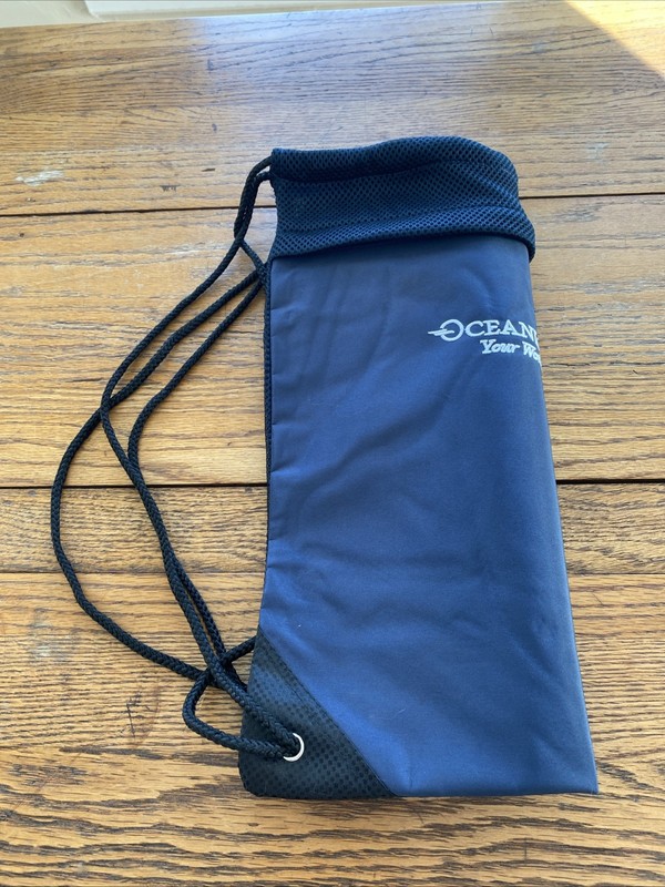 Oceania Cruises Drawstring Mesh Bag Backpack Dark Blue New Without Tags gallery