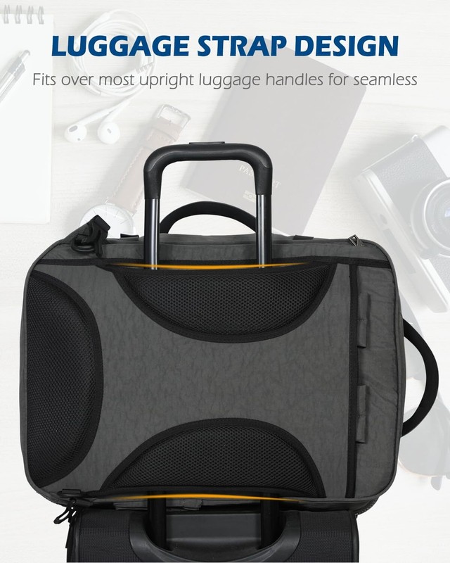 44L Flight Approved Carry on Backpack Travel Bag Weekender Convertible Duffel gallery