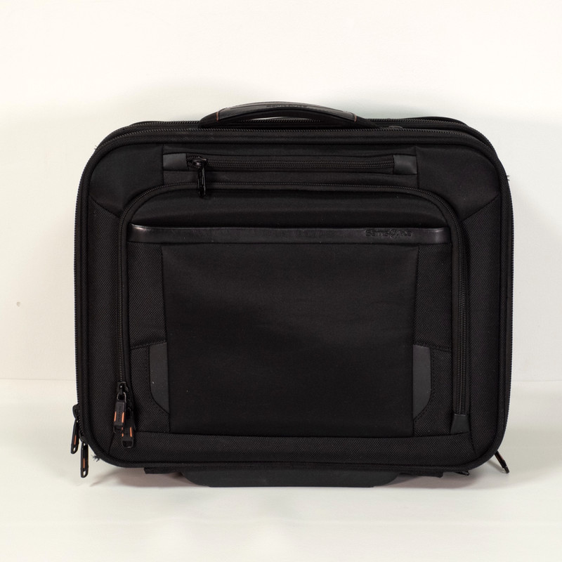 Samsonite Pro Upright Mobile Office Black One Size $296 MSRP Great Shape Laptop
