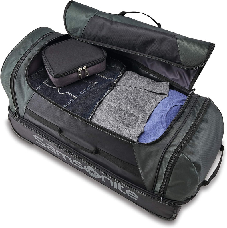 Andante 2 Wheeled Duffel Bag – 22-Inch Durable Rolling Luggage with Inline Skate gallery