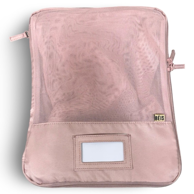 BÉIS The Compression Packing Cubes, Set of 3 - Atlas Pink gallery