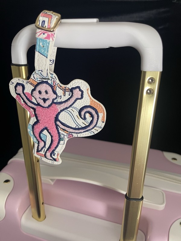 Roller Rabbit x Target 22" Hardside Spinner Trunk Carry On Suitcase Pink New gallery