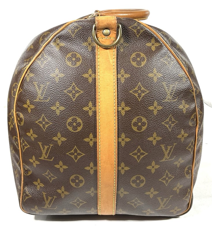 Louis Vuitton Monogram Canvas ~KEEPALL 55~ Duffle Large Travel Bag NO STRAP gallery