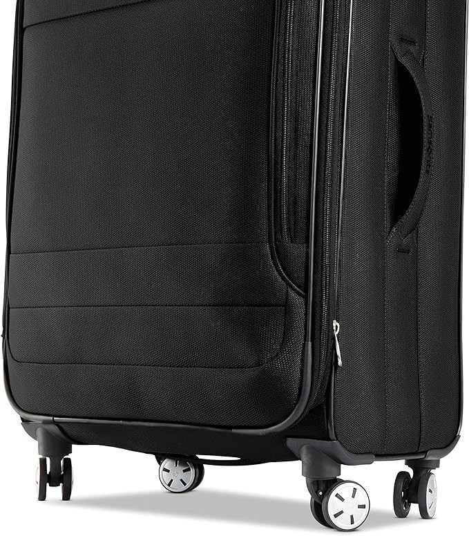 Samsonite Aspire DLX Softside Expandable 2pc Black Luggage w/Wheels - 20" & 24" gallery