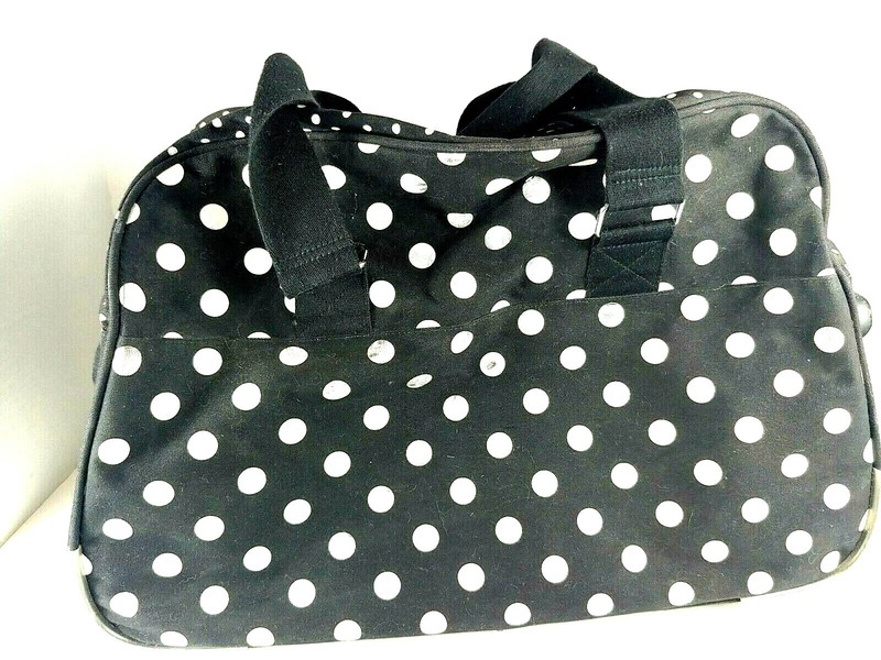 Victoria Secret PINK Polka Dot Wheelie Expandable Luggage gallery