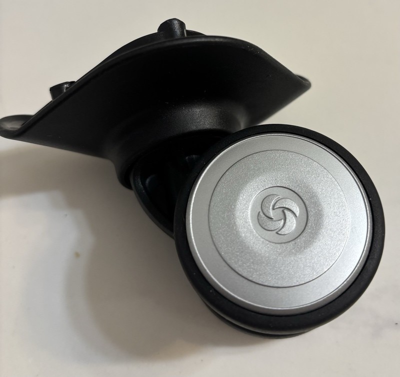 Samsonite Freeform Replacement Part BLACK Rear Wheel Only Carry On Suitcase READ gallery