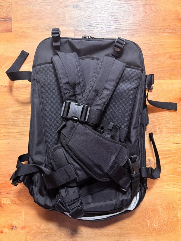 Tortuga Expandable Backpack - Black - Unused Mint Everyday Travel Bag gallery