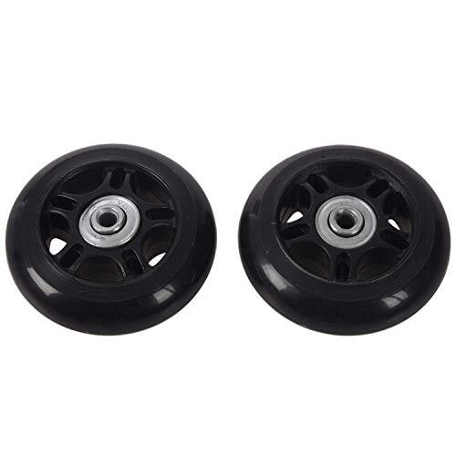 Luggage Suitcase Wheels Replacement Kit OD:90 W:24 ID:6 Axles:35 / 40mm gallery