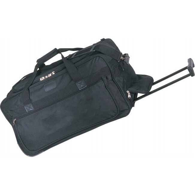 22″ Rolling Duffel Travel Bag Luggage Inline Skate Wheels Retractable Handle
