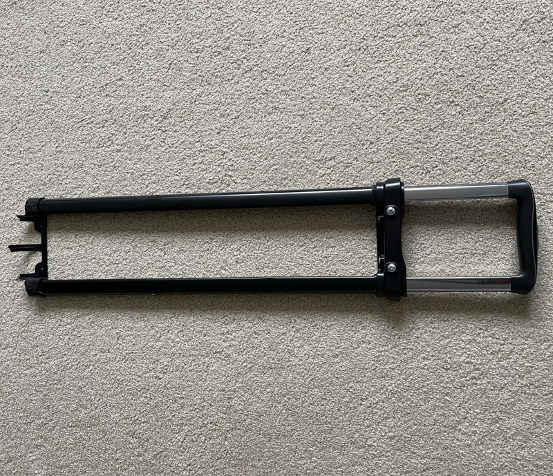 Delsey Telescope Pull Out Retractable Handle Drag Rod Travel Luggage Suitcase gallery