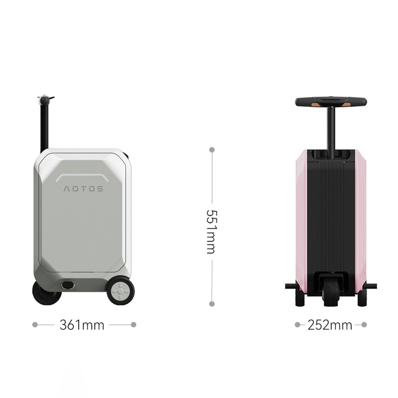 L2 Smart Rideable Suitcase 31L Electric Luggage Scooter Lightweight Travel gallery