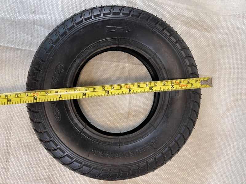 Scooter Clever Replacement Wheels, 2PCS 8.5x2 inches Tires Front or Rear 5744 gallery