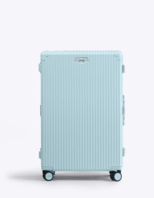 NOBL Check-In: All-in-One 28" Hardshell Rolling Suitcase in Powder Blue