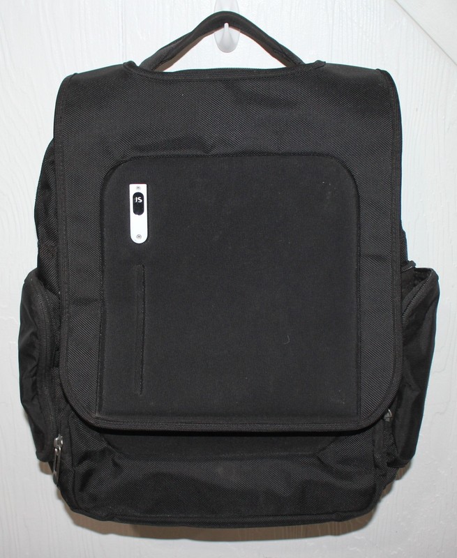 JanSport Vintage Convertible Backpack small Travel Bag Nylon Carry-on Green Y2k