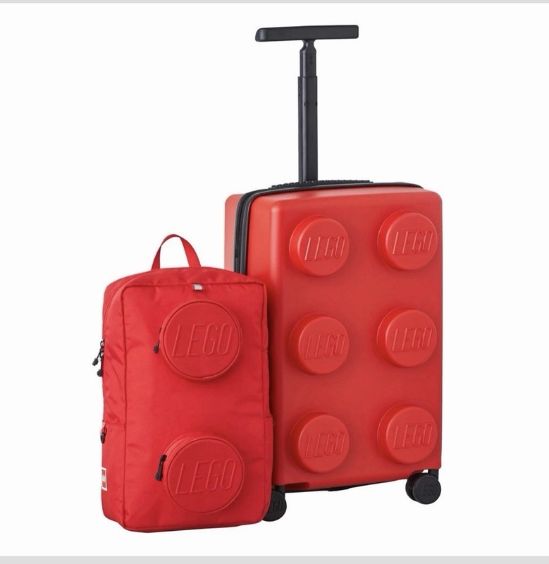 LEGO Carry-on & Backpack Luggage Set Red New